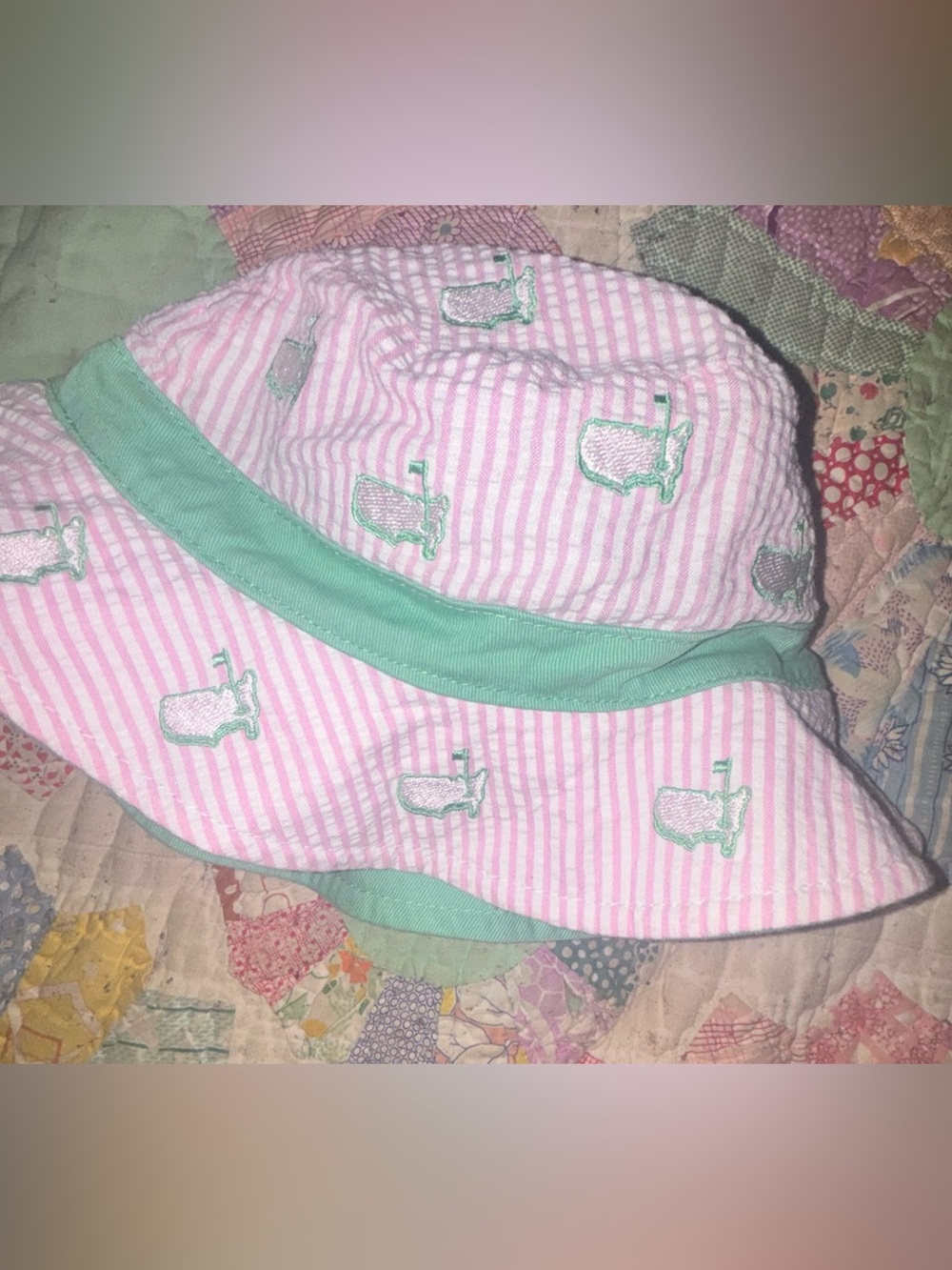 Reversible youth, masters bucket hat from Augusta